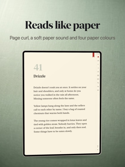 Reader on iPad