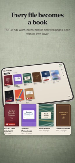 Every file becomes a book